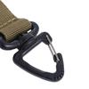 Triangle Quick Release Gloves Hook Adjustable Webbing Gloves Hook Camping Carabiner  Glove Storage