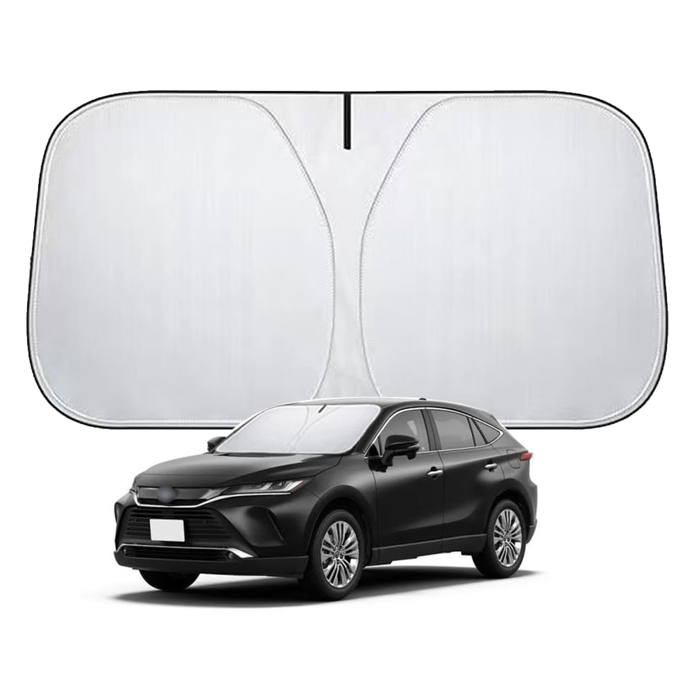 Toyota Harrier 80 Series Солнцезащитная шторка на лобовое стекло Совместима с моделями Toyota Июньская солнцезащитная шторка с защитой от высокой температуры и УФ-излучения и Термоскладывающаяся и