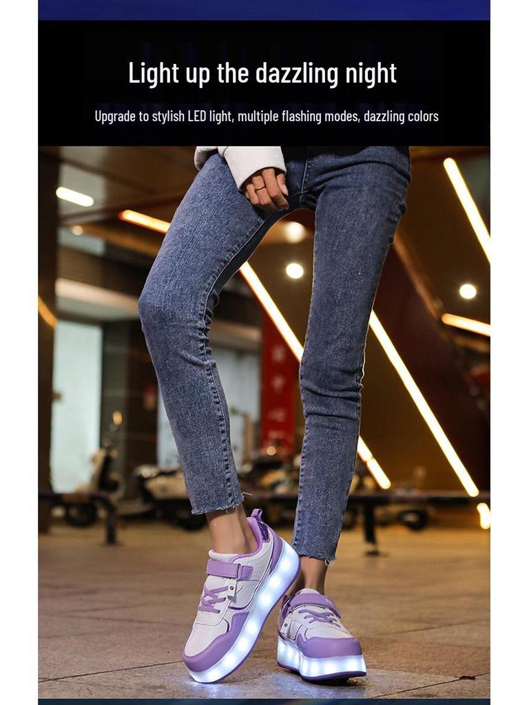 Детские роликовые кроссовки на четырех колесах 2024 года – Плоские ролики для мальчиков и девочек Hot Wheels