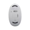 MU-08 Transparent Mouse, Quiet, USB Wireless, Bluetooth, Crystal Clear, 7-Color Backlight, Compact, Lightweight, Rechargeable, Dual-Device