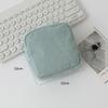 Mini Cosmetic Storage Pouch Corduroy Sanitary Napkins Organizer Ins Makeup Lipstick Bags
