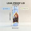1PC Star Frame Chibi Character Group 750ml Color Plastic Sports Water Bottle Leakproof Flip Straw Lid For Sports Office Home Use