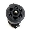 Trailer Plug Adapter 7 Pin Round To 4 Pin 5 Pin Flat Blade Trailer Light Adapter 2-in-1 Trailer Plug, Weatherproof, For Trailer Tow Hitch Car RV Boat