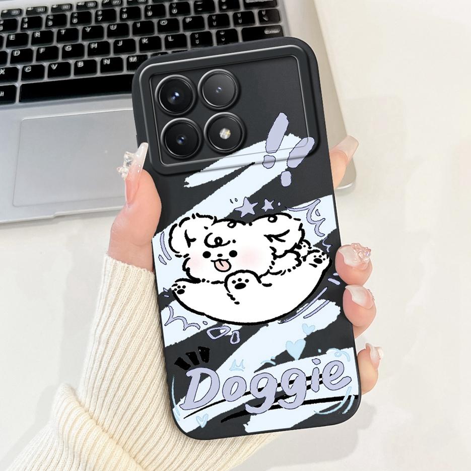 For Xiaomi Poco X6 Pro 5G Case Cute Panda Cartoon Cover Soft Silicone Phone Case For Xiaomi Poco X6 Neo PocoX6 Pro Fundas Bumper