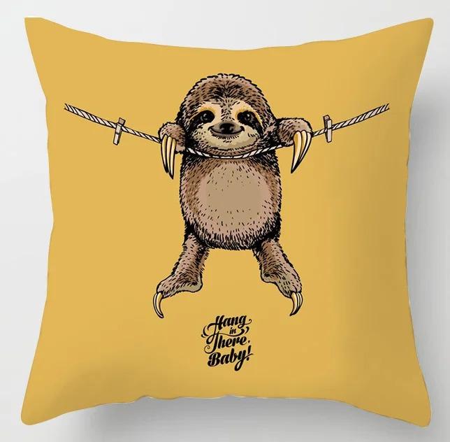 Желтый узор наволочка для офиса, гостиной, дома, наволочка для автомобиля, украшения