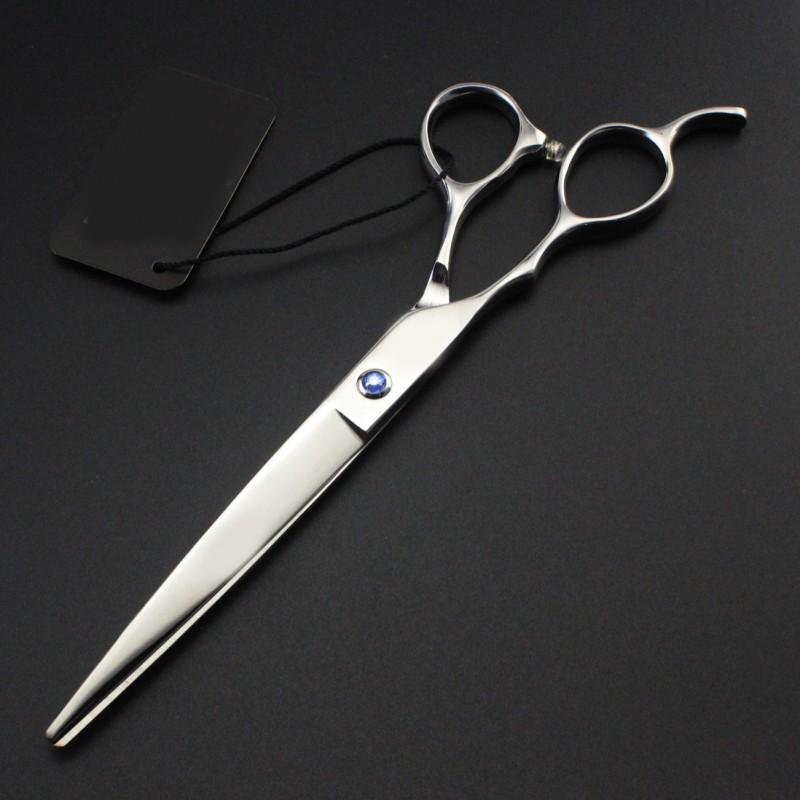 Left-Handed 7 Inch Hairdressing Scissors Pet Grooming Professional Barber Use Stainless Steel