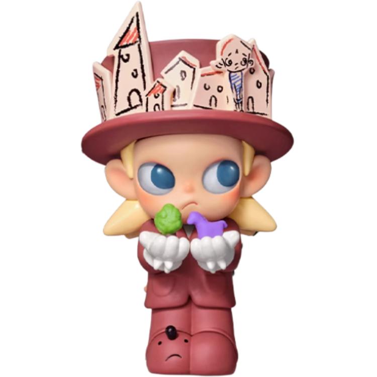 POP MART Zsiga Borderline Drifter Series Бесшумная парковая фигура, Одиночная слепая коробка