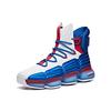 Anta Shock Absorbing Non-Slip Durable High-Top Basketball Shoes Men Sneakers Royal-Blue 91941160-4
