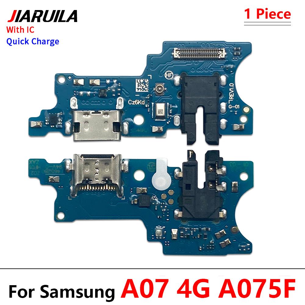 USB-док-станция Зарядный порт Для Samsung A17 1G A176B A17 1G A176B A17 1G A17 1G Плата зарядки Модуль С микрофоном