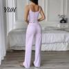 Cute Summer Pajamas with Thin Straps Women Set Floral Print, Sleeveless U Neck Lightweight Sleep Sets for Vacation Camisole And Pants, Sexy