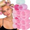 1/5/10pcs Self-Grip Hair Rollers Heatless Hair Curlers No Heat Hairs Bangs Volume Self-adhesive Hook&Loop DIY Hair Styling Tool