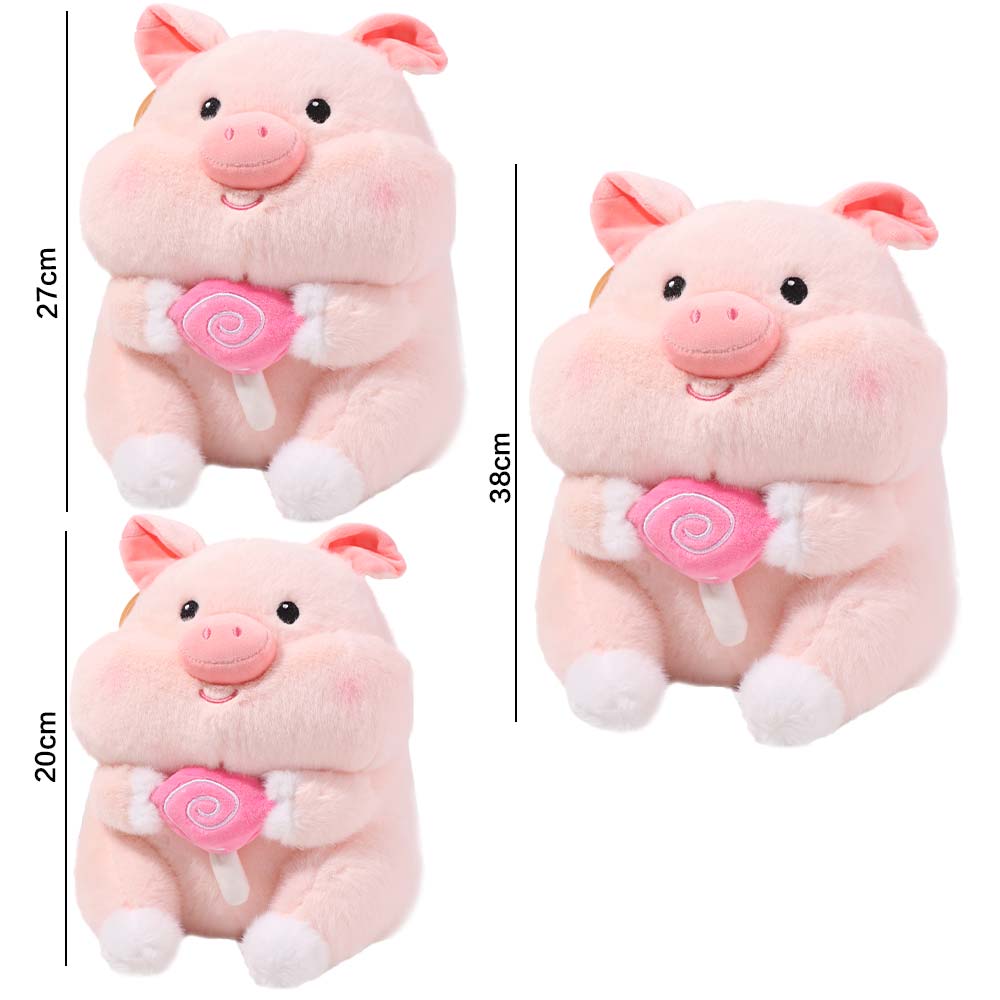 PP Cotton Animal Soft Piggy Doll Soft Stuffed Pig Plushie Doll Decorate Present