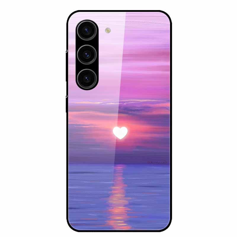 Чехол для Samsung Galaxy S25 Plus Закаленное Стекло Жесткая Защитная Крышка для Телефона для Samsung S25 Ultra 5G Задние Чехлы для GalaxyS25 S 25 S25Plus