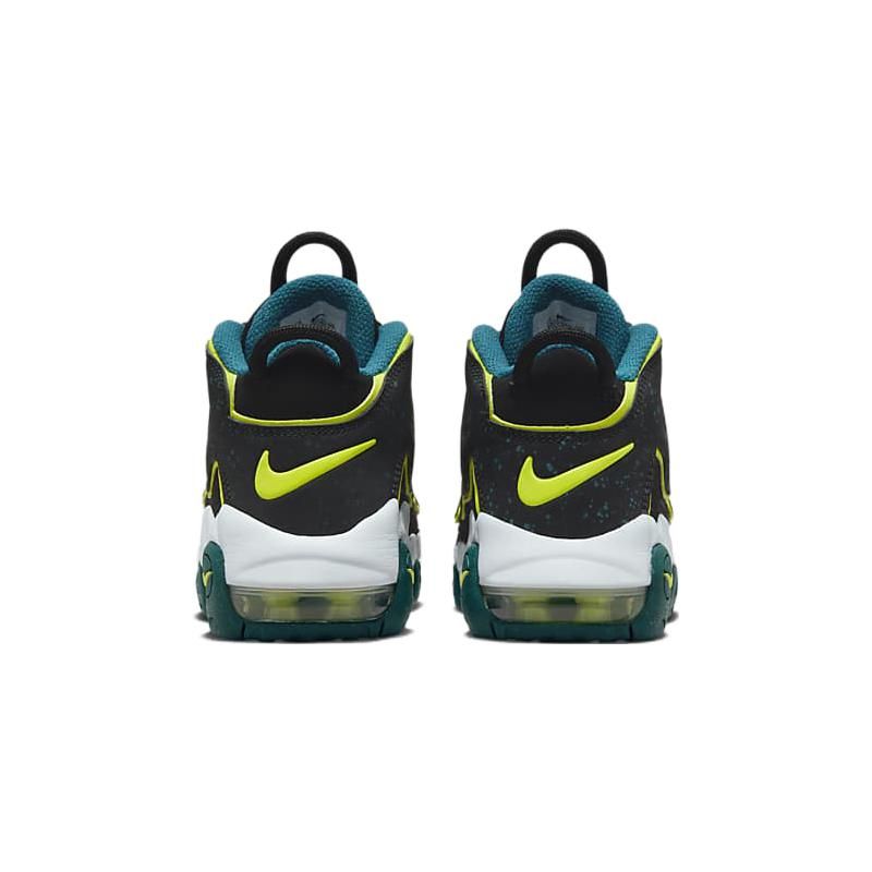 Nike Детские кроссовки Air More Uptempo PS Black Geode Teal Clear-Jade Volt DZ2810-001