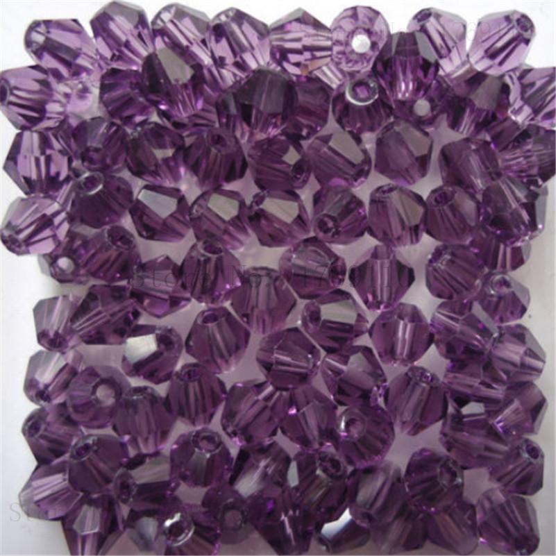 Isywaka Sale U Pick Color 3mm 4mm 6mm 8mm Bicone Austria Crystal Bead Charm Glass Bead Loose Spacer Bead for DIY Jewelry Making