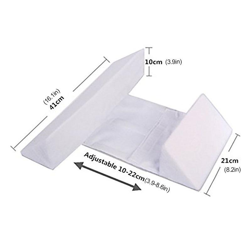 Бархатный хлопок Подушка для сна новорожденного ребенка Регулируемая поддержка Позиционер для сна младенца Предотвращает плоскую форму головы Подушка против перекатывания