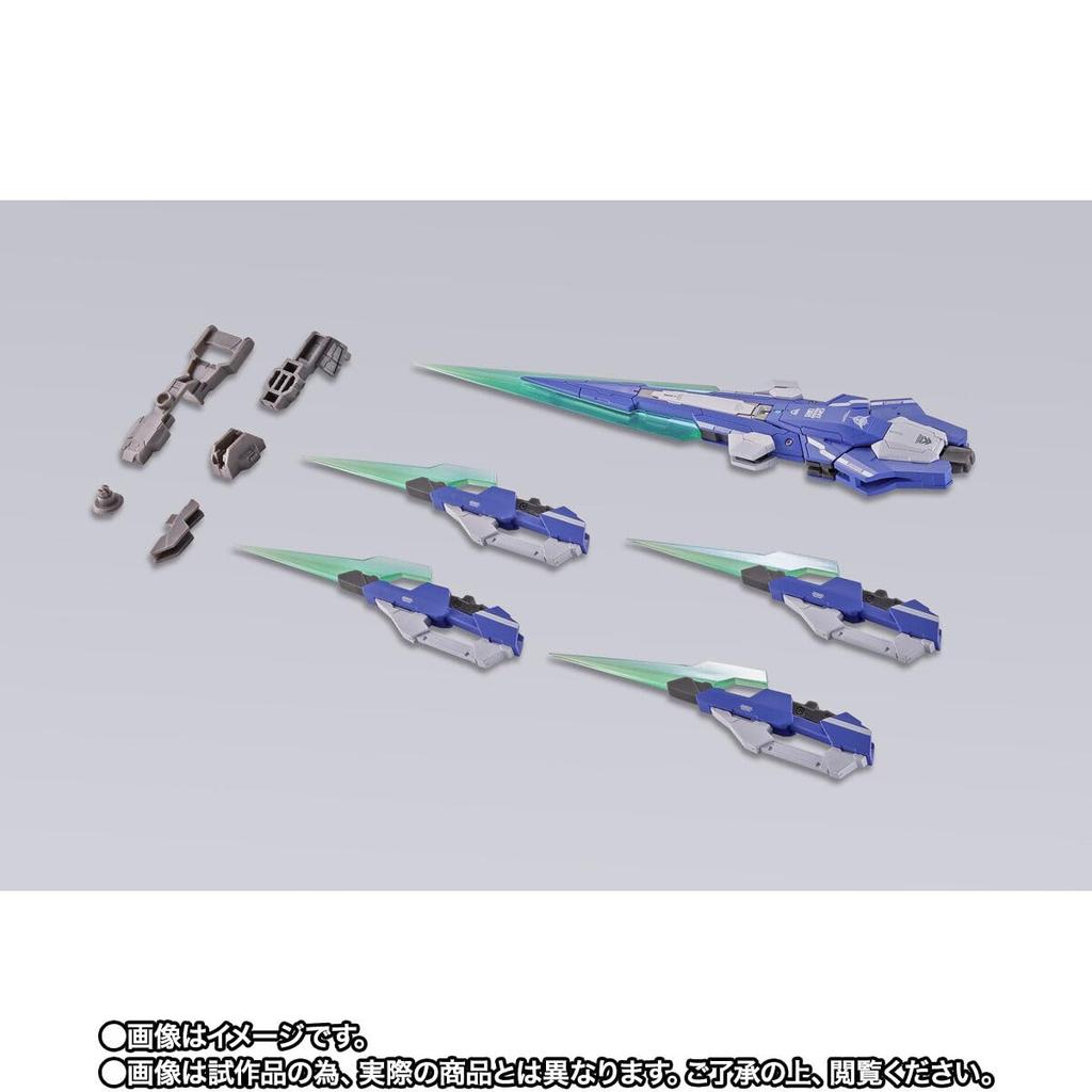 Tamashii Nations Metal Build Гандам 00V Хроника Войны Double O Quanta Full Saber Дополнительный Набор 230 мм ABS Окрашенная Фигурка Продается Отдельно