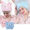 New Cartoon-shaped Hygroscopic And Breathable Microfiber Turban Quick-drying Hair Cap Wrapped Towel Cap Towel Hair Cap