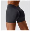 New Seamless High Waisted Yoga Shorts, Cinching And Lifting Hips, Fitness Pants For Wearing, Running And Sports Shorts For Women