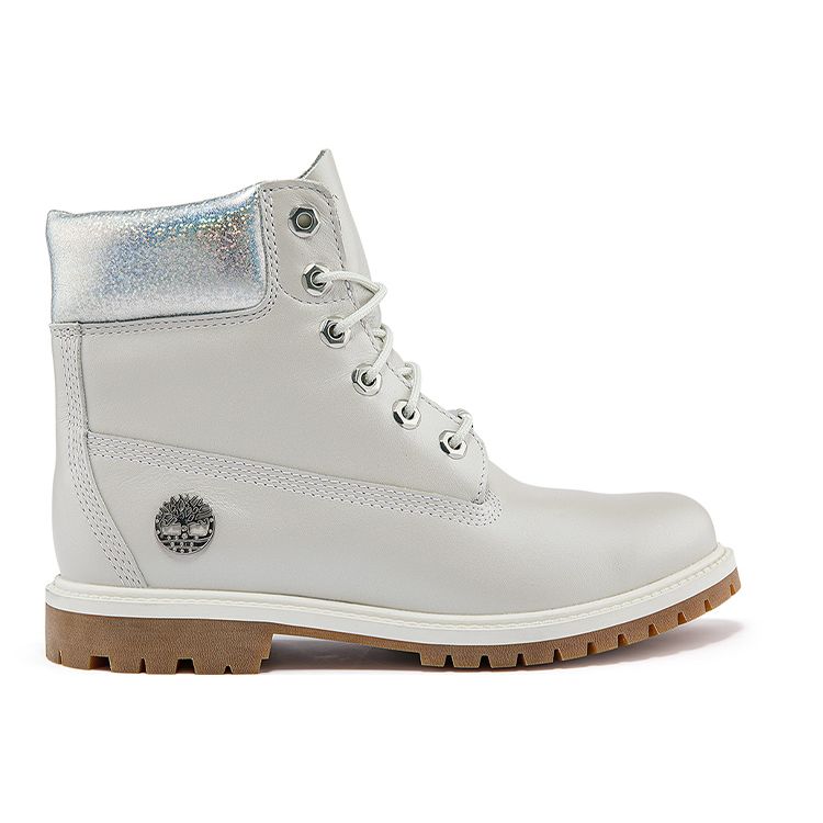 Timberland 6 Inch Outdoor Casual Short Martin Boots Women Boots Light-Gray A2M4D