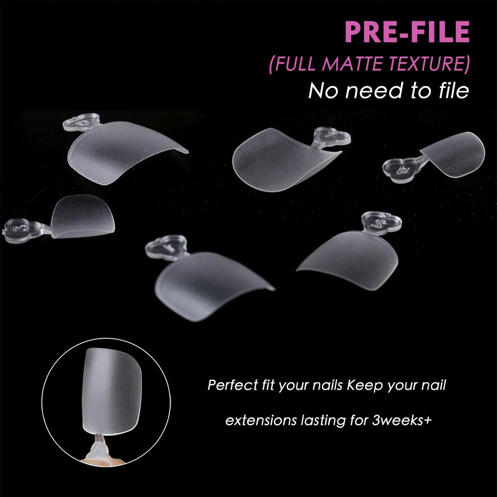 240 шт. матовых накладок для ногтей на ноги, накладки для маникюра на пальцы ног, ультратонкие и не оставляющие следов износостойкие накладки для ногтей на ноги