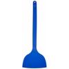 Iizuka Long Handle Silicone Clean Spatula (Large), Blue, Silicone Rubber, Made In Japan, WKL1503