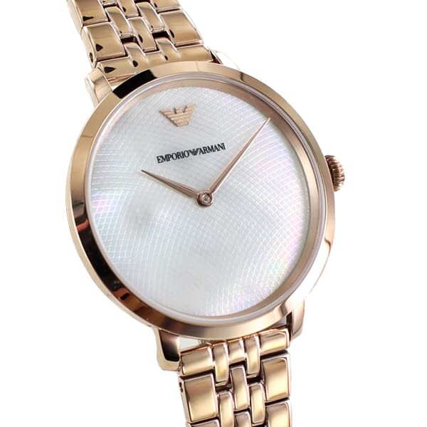 Часы EMPORIO ARMANI White Shell Rose Gold AR11158 [Emporio Armani] женские [Товар]
