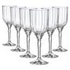 6x Clair 245ml Florian Verres Cocktail - Ancien Art Deco Verre Cocktail Vin Gin Margarita Gobelets Ã Boire Ensemble-Cadeau