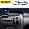 Essager Bluetooth 5.4 Car Adapter Wireless FM Transmitter with Auto On Off Hands-Free Call Hi-Fi Music Audio Receiver for Cars