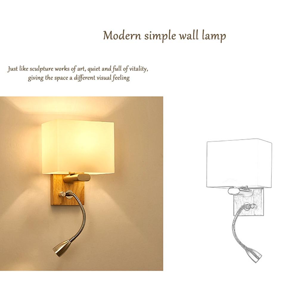 with Rotary Switch Wall Sconce Light E26/E27 Compatible Sconce Wall Lantern Fixture  Reading Nook