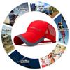 Adjustable Outdoor Space Quick Dry Sun Hat Mesh Baseball Cap Snapback Hats