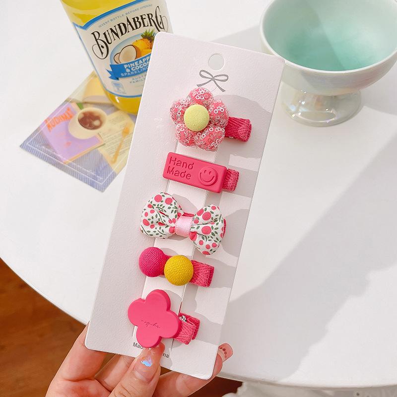 Adorable No-Damage Hair Clips for Baby Girls