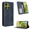 For Motorola Moto G86 Power 5G Leather Case Wallet Stand Retro Texture Phone Cover