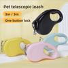 Поводок для питомца Автоматический выдвижной 3 метра 5 метров Однотонный Товары для собак Средняя и маленькая собака Устройство для выгула питомца