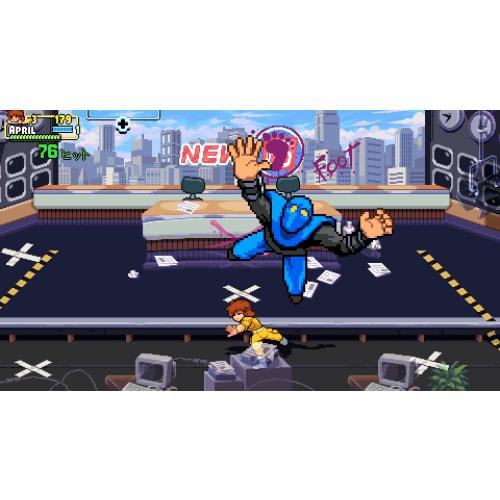 mutant turtles: shredders revenge special edition -switch [permanent bonus] original soundtrack cd, "t.m.n.t" acrylic diorama stand included