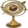 Armillary Sphere Brass With Sundial Hand Nautical Marine Astrolabe Engraved Globe