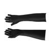 Long Gloves Stretchy Sun Protection Soft Breathable Black Elbow Length Gloves for Wedding Party