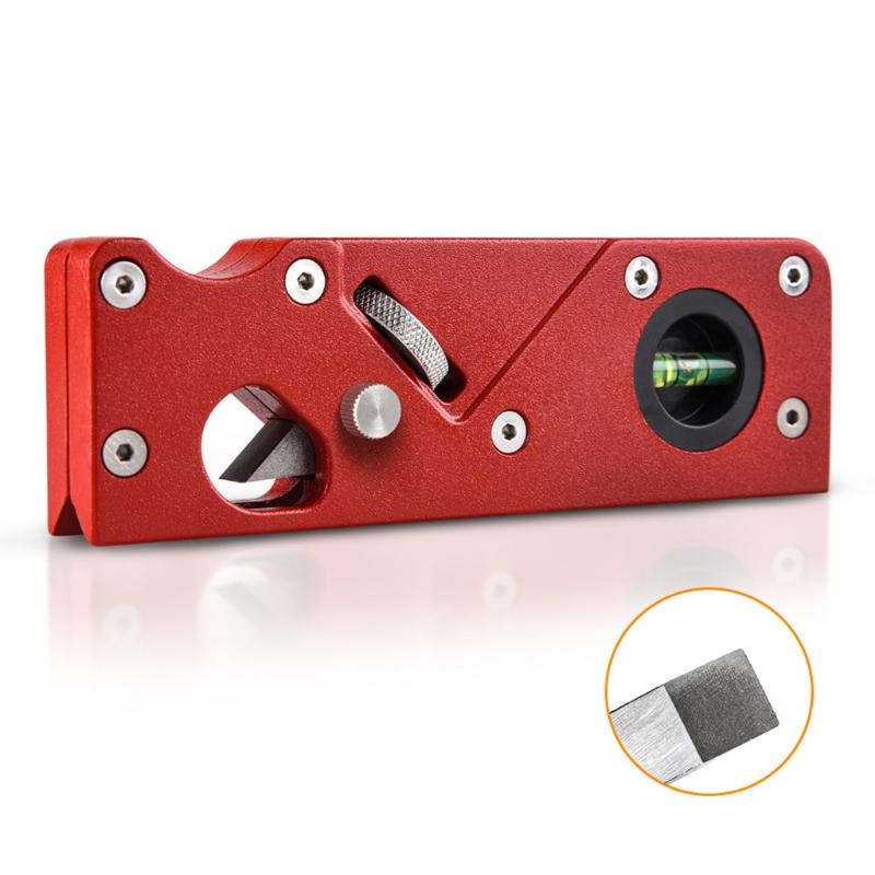 Chamfer Plane for Wood, Metal Woodworking Edge Corner Plane Flattening Tool, Woodwork Hand Planer