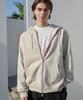 Kandini Grey (Oatmeal) Stitch Zip-Up Hoodie (Unisex)