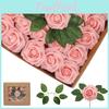 Wedding Foam Rose Flower Decorations With Stem For Home Decor And Outdoor Celebrations