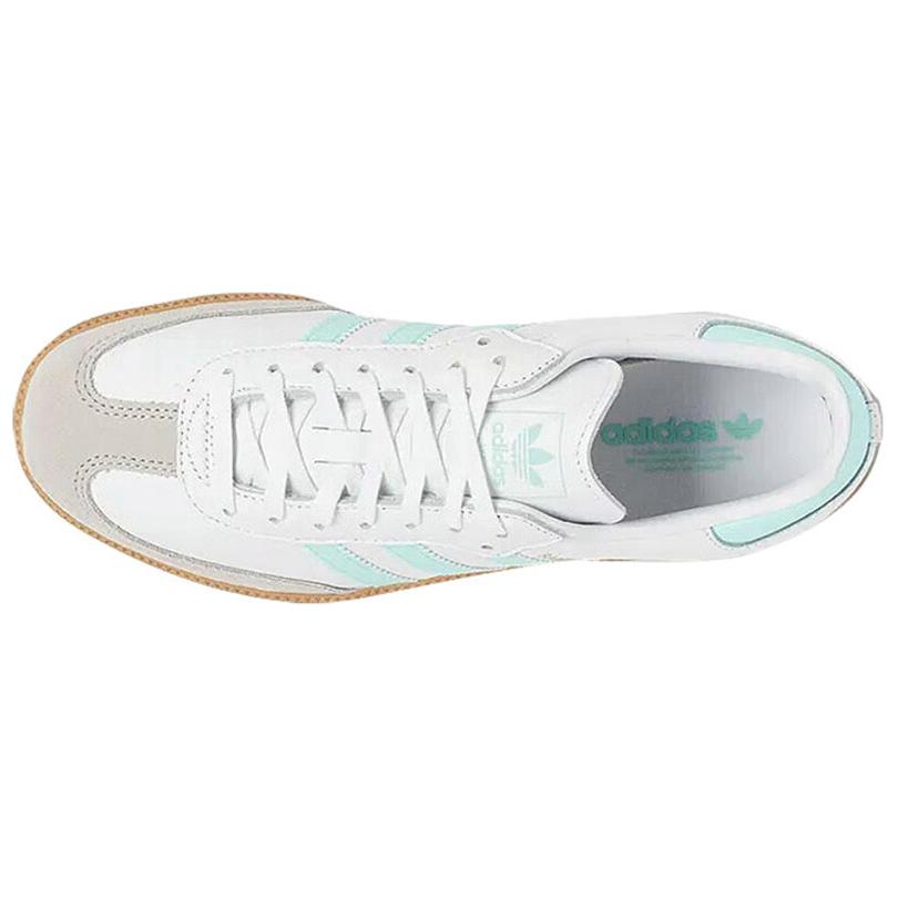 adidas Кроссовки Samba OG J White Semi Flash Aqua Kids Cloud-White Gum JP5481