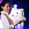 Yousheng Twinkle Star Pillow Stuffed Star LED Light Up Cushion Glowing Star Throw Pillow Night Light Kids Sensory Plush Toy for Children