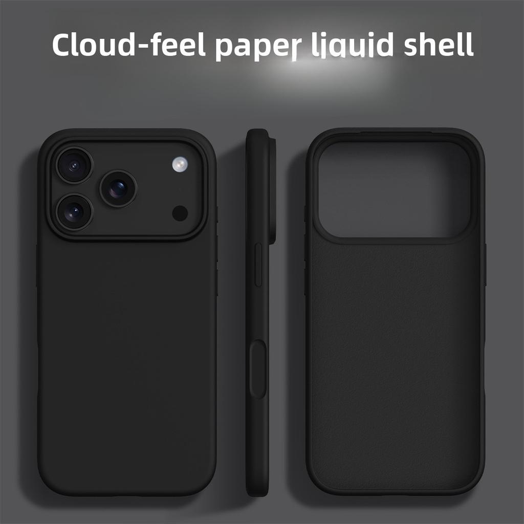 Жидкий силиконовый чехол для телефона для iPhone 17 Pro Max Air 15 14 Plus 13 12 11 16 Pro, шелковистый на ощупь, ударопрочный защитный, мягкая задняя крышка