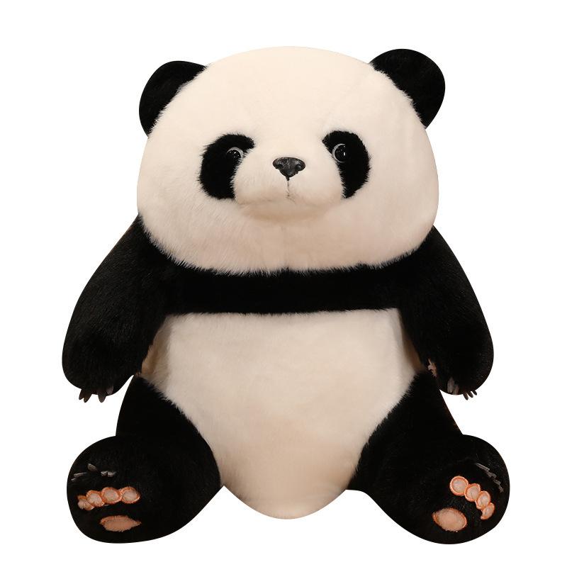 Новая кукла гигантская панда кукла милая милая кукла национальное сокровище плюшевая игрушка панда мягкая кукла