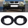 1pc Car Front Bumper Fog Light Cover Trim Bezel For BMW X3 04-06 51113400911 51113400912 Auto Fog Lamp Bezel Protection Cover
