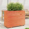 VidaXL Planter Wax Brown 90x40x72.5 Cm Solid Pine Wood, Outdoor Planter, Flower Box, Tomato Planter, 3282596