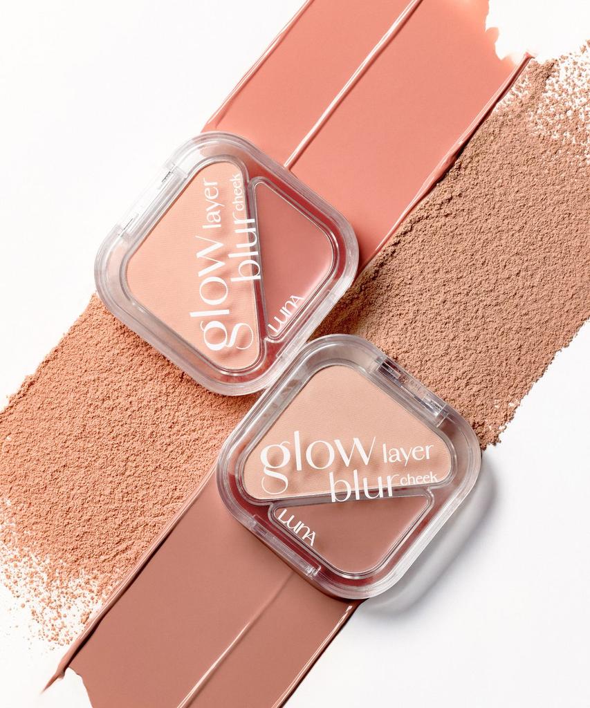 [2PACK] Glow Layer Blur Cheek (+2 Puffs Included)