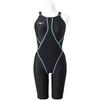 FX SONIC SYNERGY Полукостюм Черный x Размер FINA для Соревновательного и Гоночного Плавания Женский N2MGA230, Черный, XS, Одобрен,
