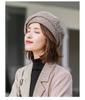 Thousand Birds Plaid Beret Женская Осенняя и Зимняя Ретро Британская Интернет Знаменитость Мода Простой Стиль Шляпа Художника Женская Шляпа