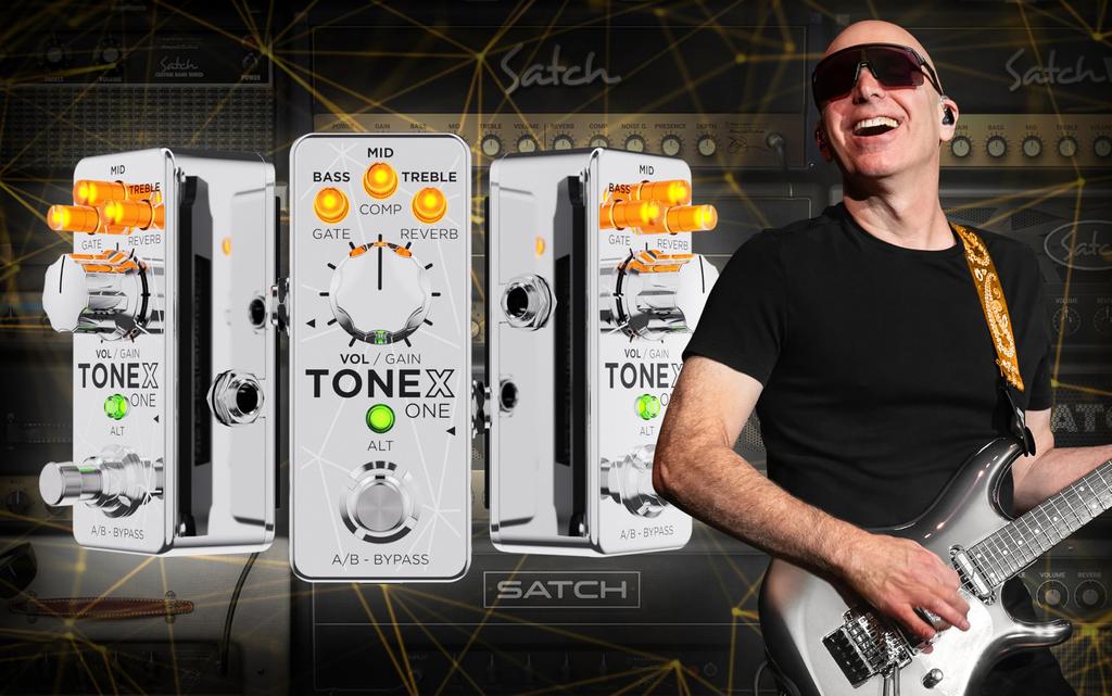IK One Joe Satriani Limited Edition Мультимедиа/TONEX